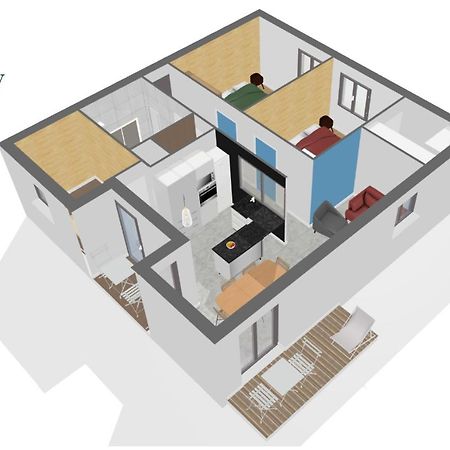HOMEY MONTAIGNE - New - A 1 min à pied du LAC D'ANNECY - 2 Balcons privés - Appartement avec 2 chambres - Stationnement gratuit toute l'année sauf en été - juin à août Annecy Exterior foto